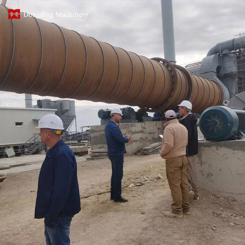 rotary-dryer-installation-in-UZ